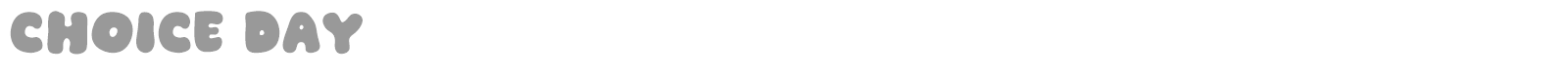 Choice Day font preview